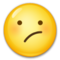Confused Face emoji on LG